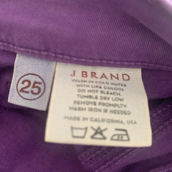 J Brand purple skinny jeans sz 25 - Picture 2 of 5